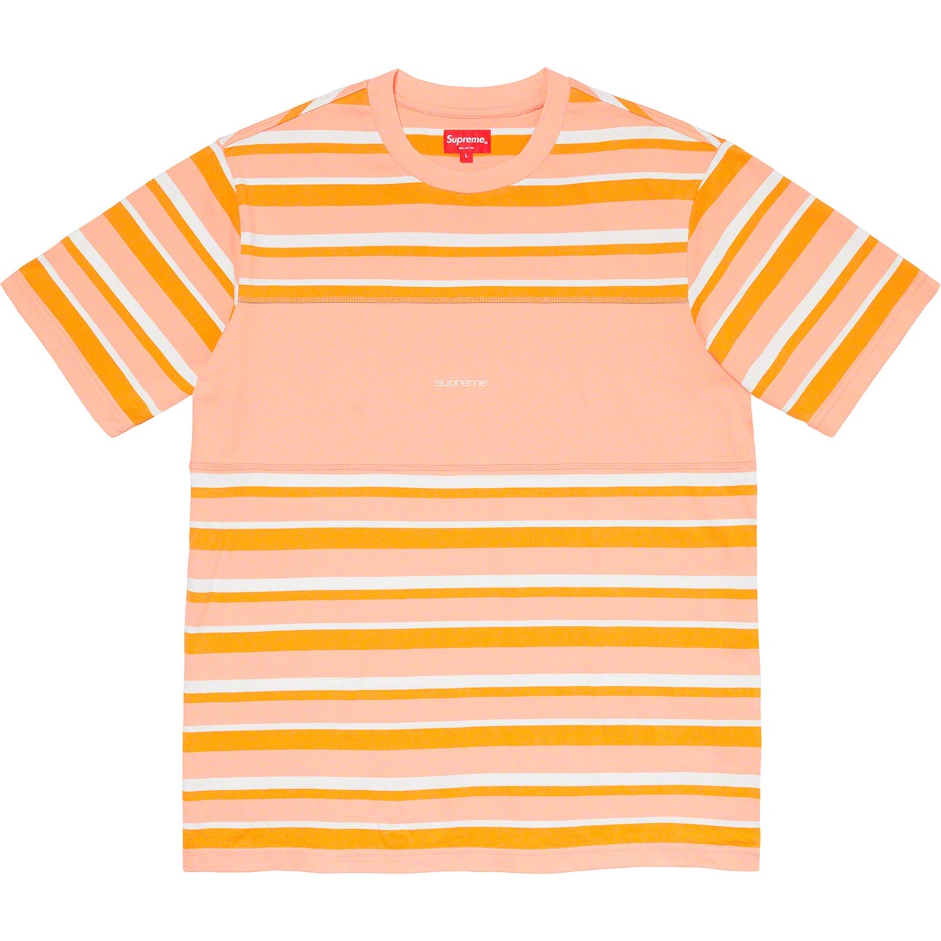 Blocked Stripe S/S Top view 5